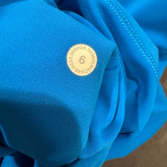 Lululemon Align High-Rise Wide-Leg Cropped Pants in Blue. EUC Size 6 - Picture 11 of 11